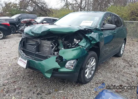 2018 Chevrolet Equinox Ls z USA, uszkodzony, nr VIN 2GNAXHEVXJ6153262